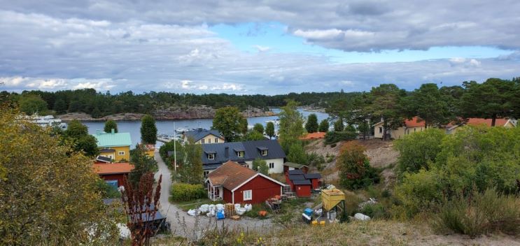 Sandhamn Harbour. Village of Sandhamn, Sweden Vacation