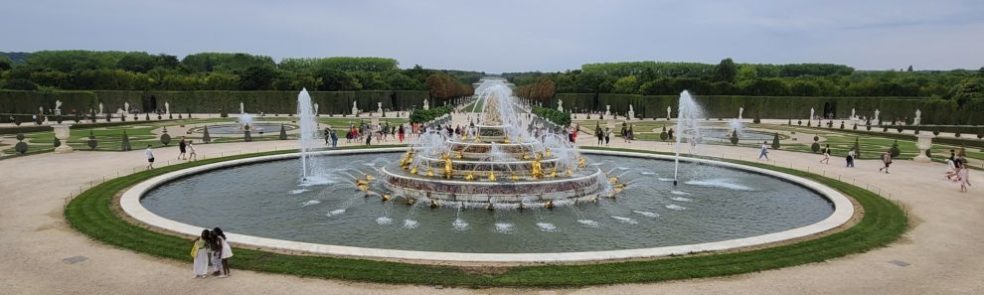 Latona Fountain in the Versailles Gardens, Paris Vacation, European Tour