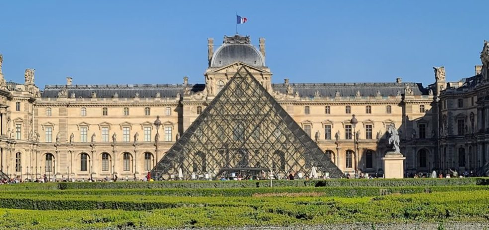 The Louvre, Paris France, European Vacation