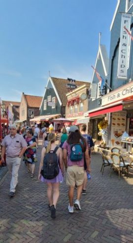 Fishing Village of Volendam, Holland Vacation, Bus Tour