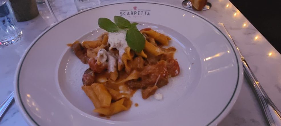 Scarpetta Entree, Stockholm Restaurant