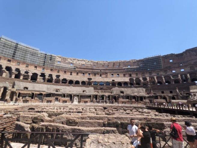 Colosseum Underground and Arena, Rome Vacation, Overseas Vacation
