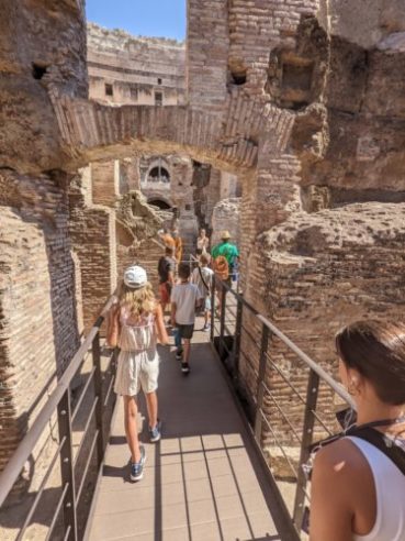 Colosseum Underground, Rome Vacation