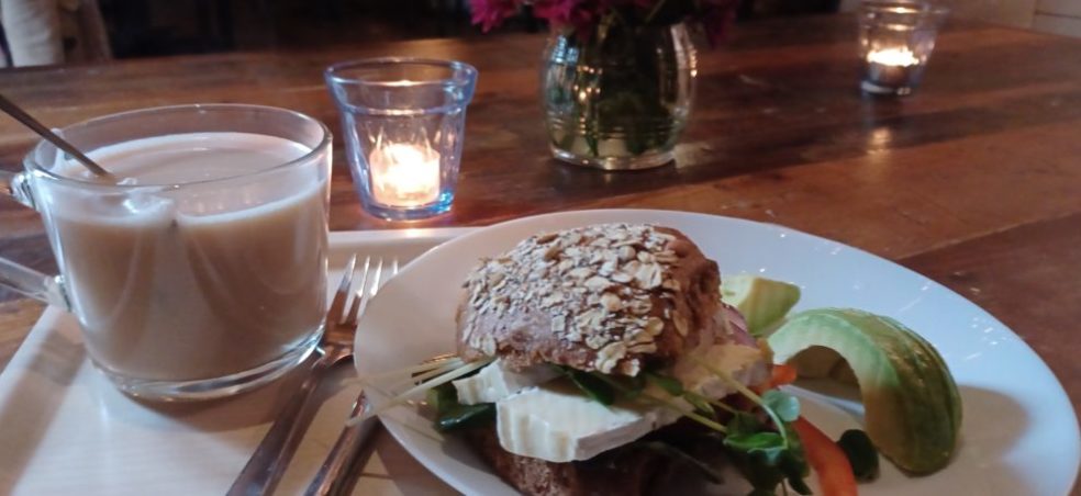 Avocado and Brie Deli Sandwich, Stockholm Restaurants, Flickorna Helin Cafe