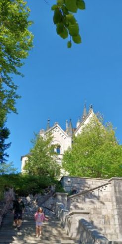 Neuschwanstein Castle in Germany, Fairytale Castle, Disney Castle, travel abroad, travel Germany
