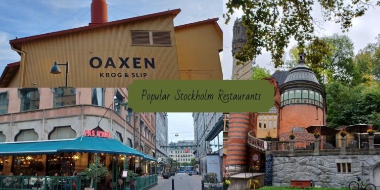 Popular Stockholm Restaurants