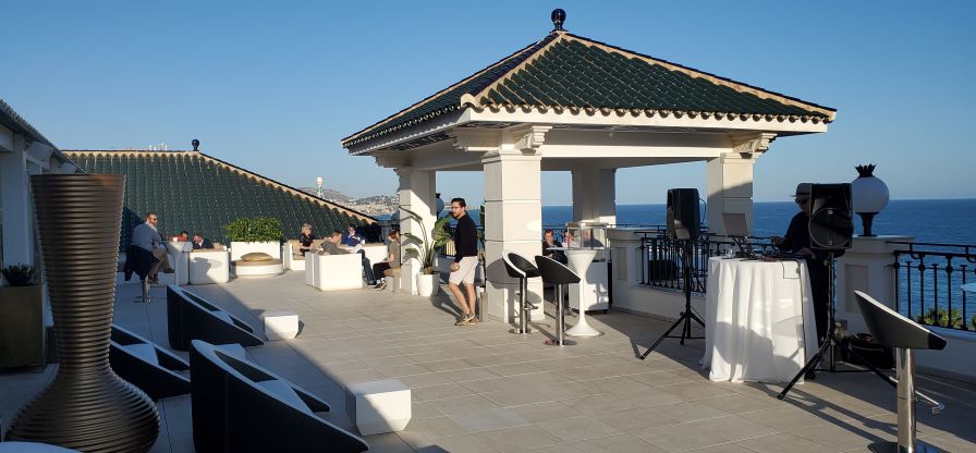 Gran Hotel Miramar Rooftop Bar, Malaga Spain