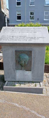 John F Kennedy Monument in Eyre Square/Kennedy Park, Galway City