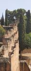 Castillo de Gibralfaro, part of the Alcazaba fortress in Malaga, Spain, Malaga Travel, Malaga Attractions