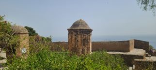 Castillo de Gibralfaro, part of the Alcazaba fortress in Malaga, Spain, Malaga Travel, Coastal City of Malaga