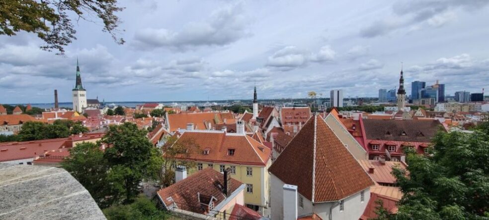 A view of Old Town from the Castle