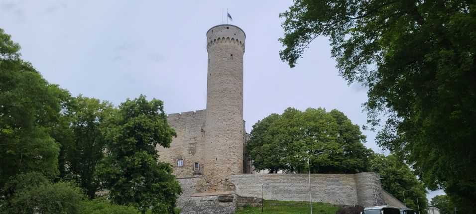 Outside Toompea Castle