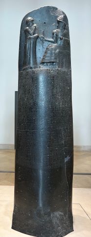 Code of Hammurabi, An ancient stele from Mesopotamia. The Louvre Artifacts