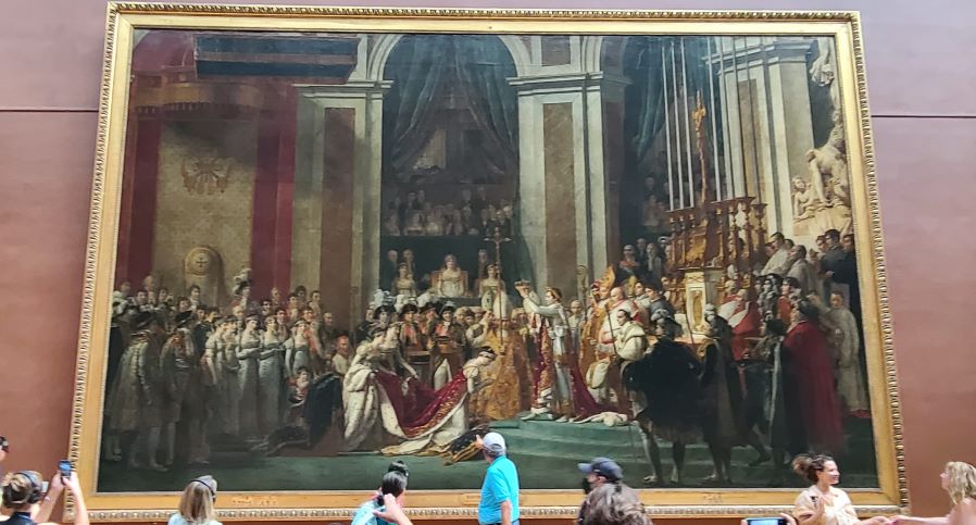 Coronation of Napoleon by Jacques-Louis David, The Louvre Masterpieces