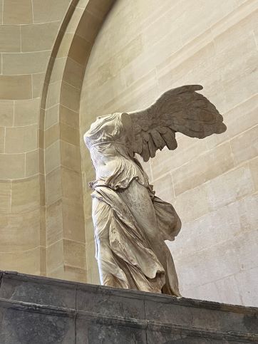 Winged Victory of Samothrace, Paris France