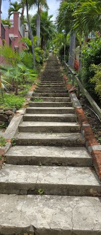 99 Steps in  Charlotte Amalie, St. Thomas