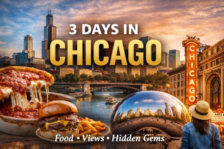 3 days in Chicago