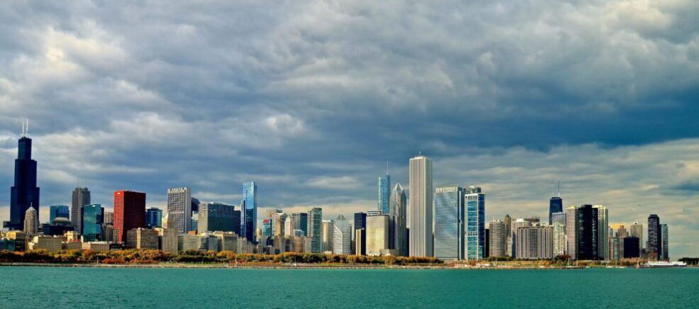 Chicago Skyline taken from Adler Planetarium