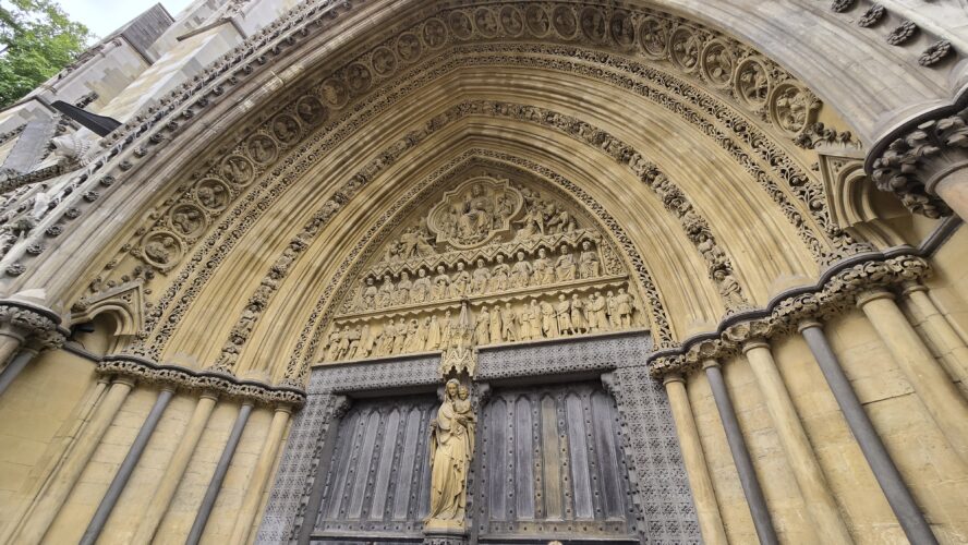 The Sculptures above the the Great North Door