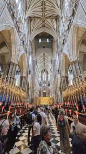 The Quire and High Alter at Westminster Abbey