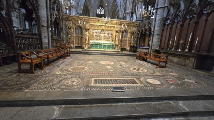 Cosmati Pavement in front of the High Alter