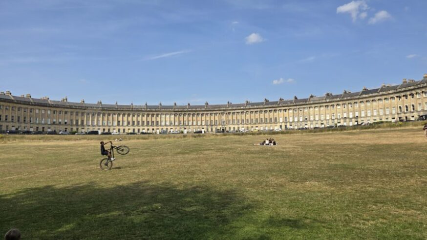 The Royal Crescent, designed by John Wood