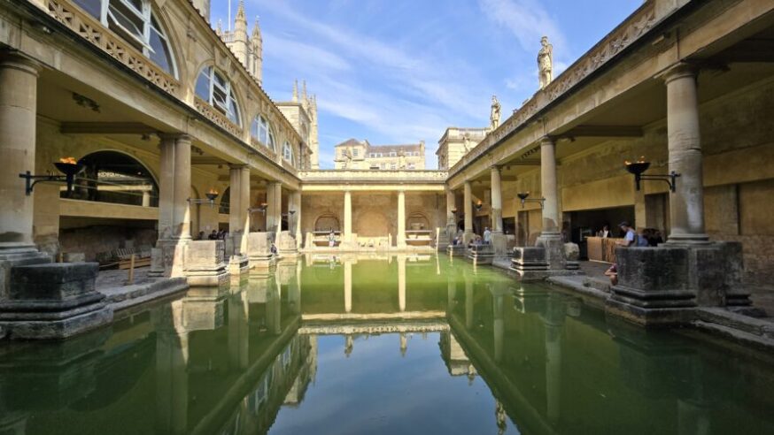 The main pool in The Roman Baths