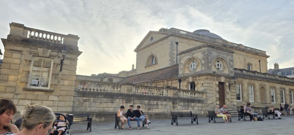Architecture just outside The Roman Baths