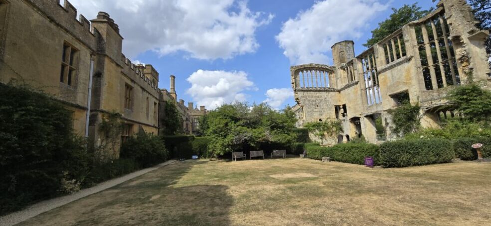 The Great Hall ruins at Sudeley Castle