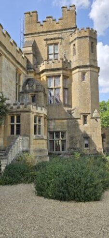 Outside Sudeley Castle