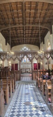 Inside St. Mary's Chapel