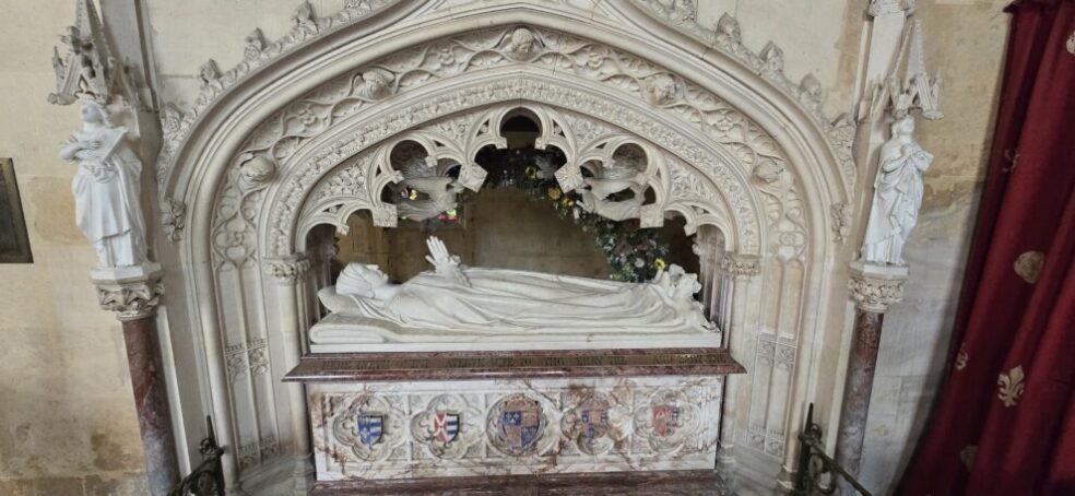 Tomb of Queen Katherine Parr at St. Mary's Chapel