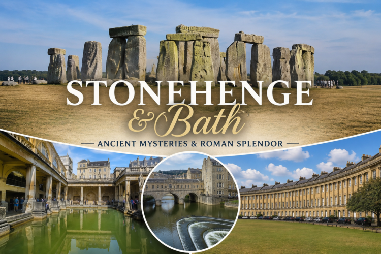 From Stonehenge to Bath, Ancient Mysteries and Roman Splendor
