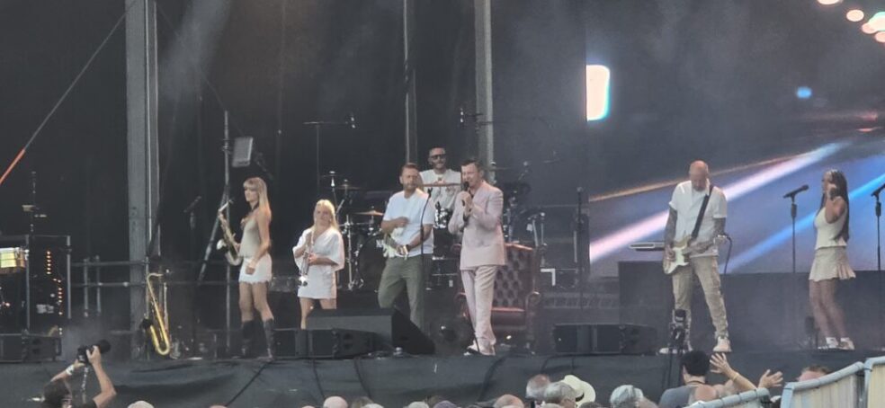 Rick Astley at Ludlow Castle