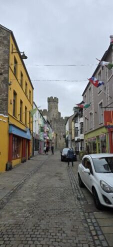 Caernarfon, a historic Welsh town