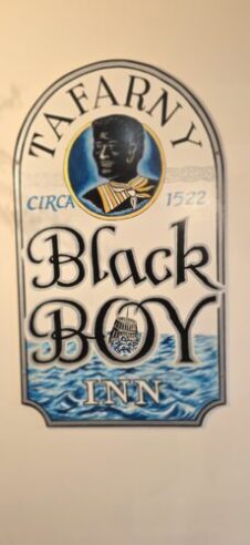 The Black Boy Inn restaurant in Caernarfon
