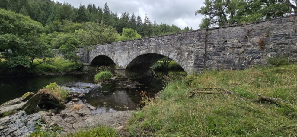 A bridge over Afon Llugwy near Ty Hyll