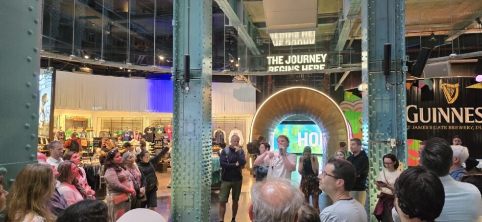 Inside the Guinness Storehouse